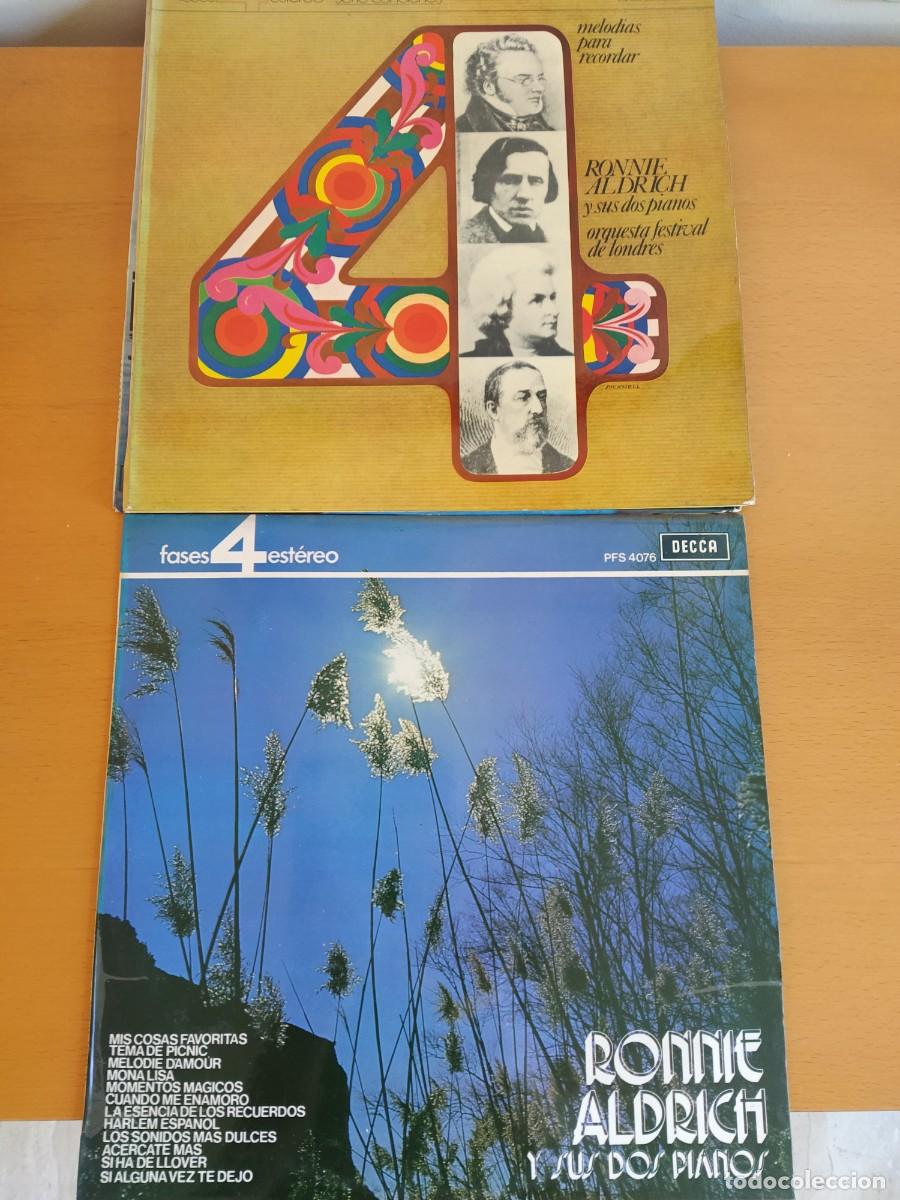 Discos de vinilo: RONNIE ALDRICH, 4 LPs - Foto 2