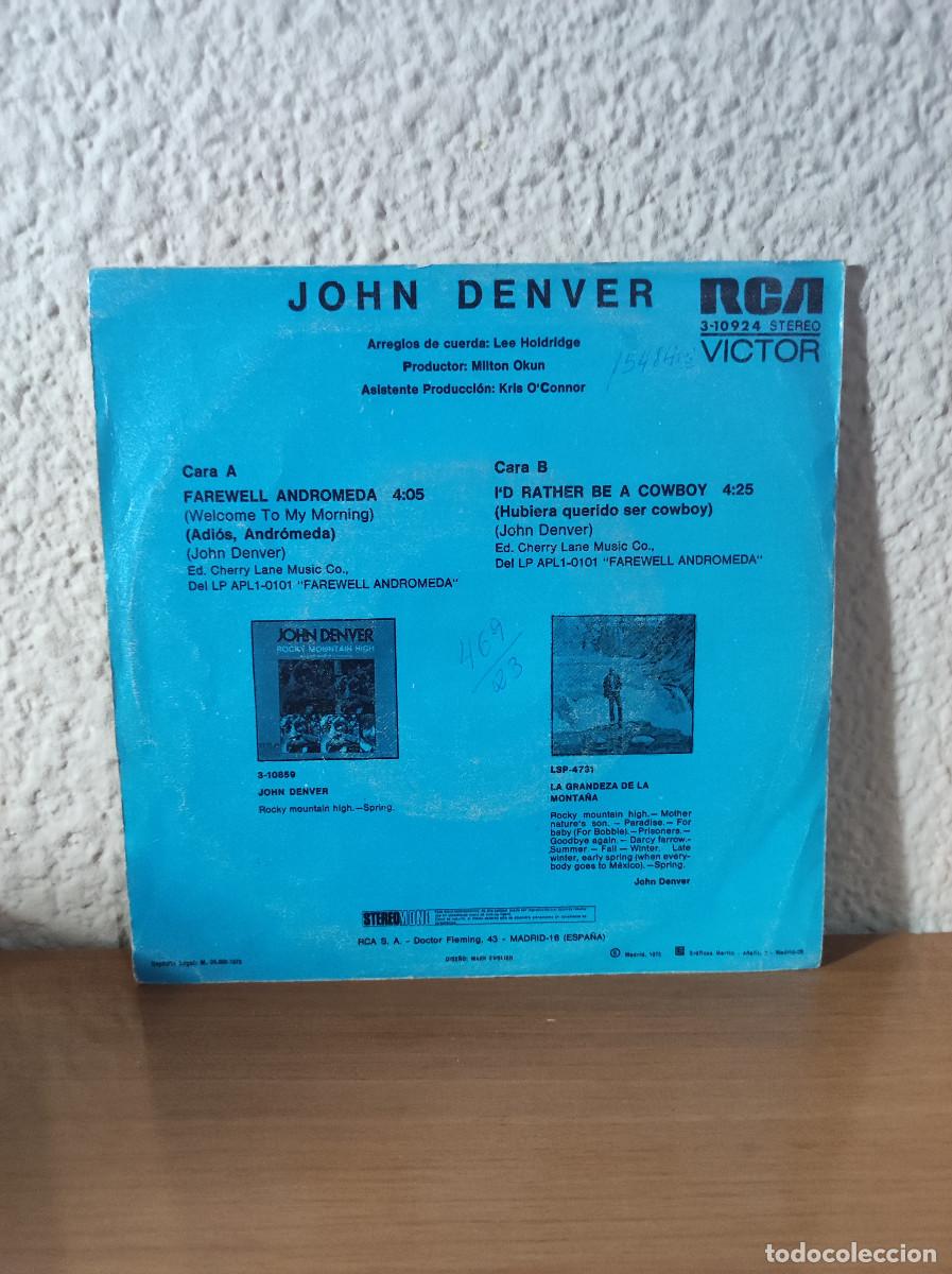 Discos de vinilo: John Denver &ndash; Farewell Andromeda - Foto 2