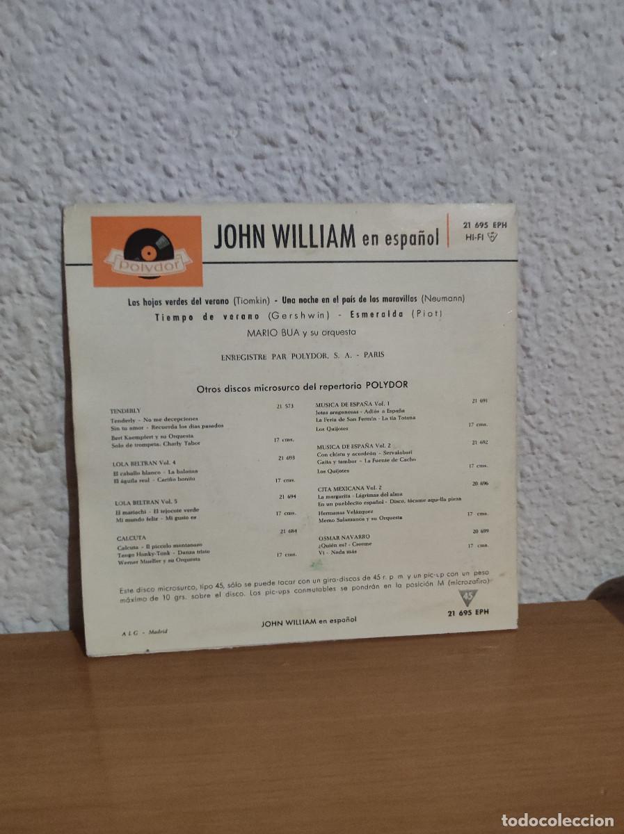 Discos de vinilo: John William &ndash; En Espa&ntilde;ol - Foto 2
