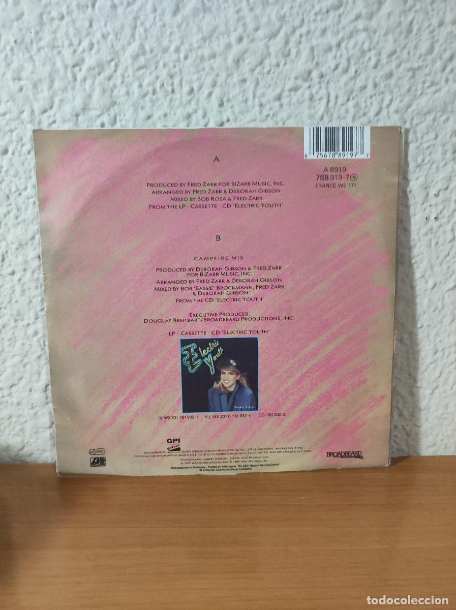 Discos de vinilo: Debbie Gibson &ndash; Electric Youth - Foto 2
