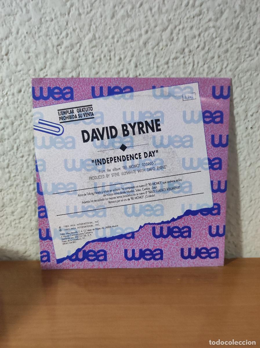 Discos de vinilo: David Byrne &ndash; Independence Day - Foto 2