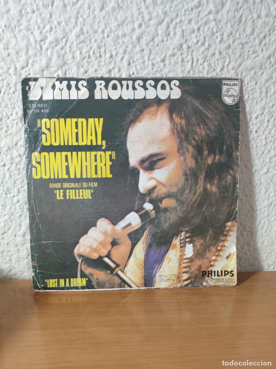 Discos de vinilo: Demis Roussos &ndash; Someday, Somewhere - Foto 2
