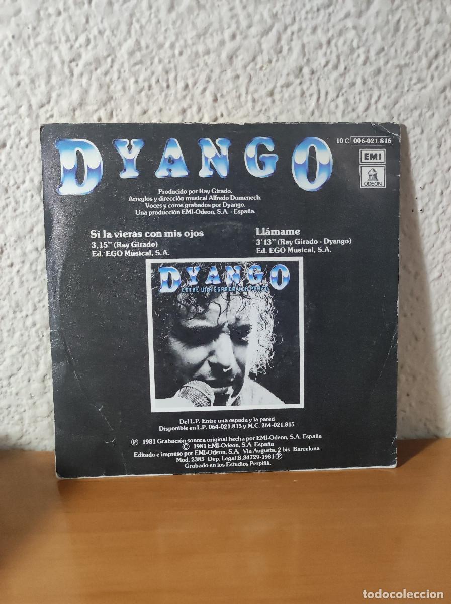 Discos de vinilo: Dyango &ndash; Si La Vieras Con Mis Ojos - Foto 2