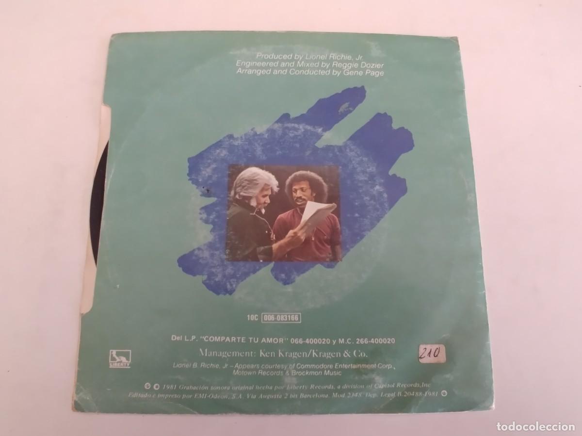 Discos de vinilo: KENNY ROGERS-SINGLE NO TE NECESITO - Foto 2