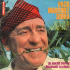 Discos de vinilo: PACO MARTÍNEZ SORIA. CUENTOS BATURROS.. Lote 400780949