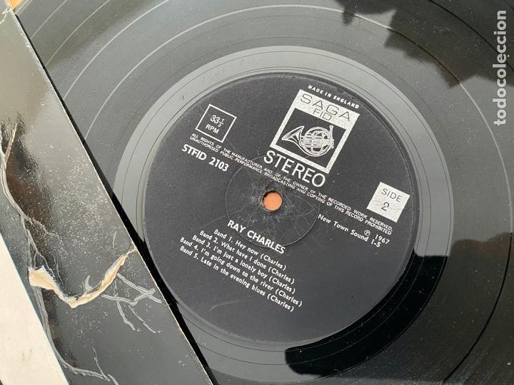 Discos de vinilo: RAY CHARLES LP 1980 (G-9) - Foto 2