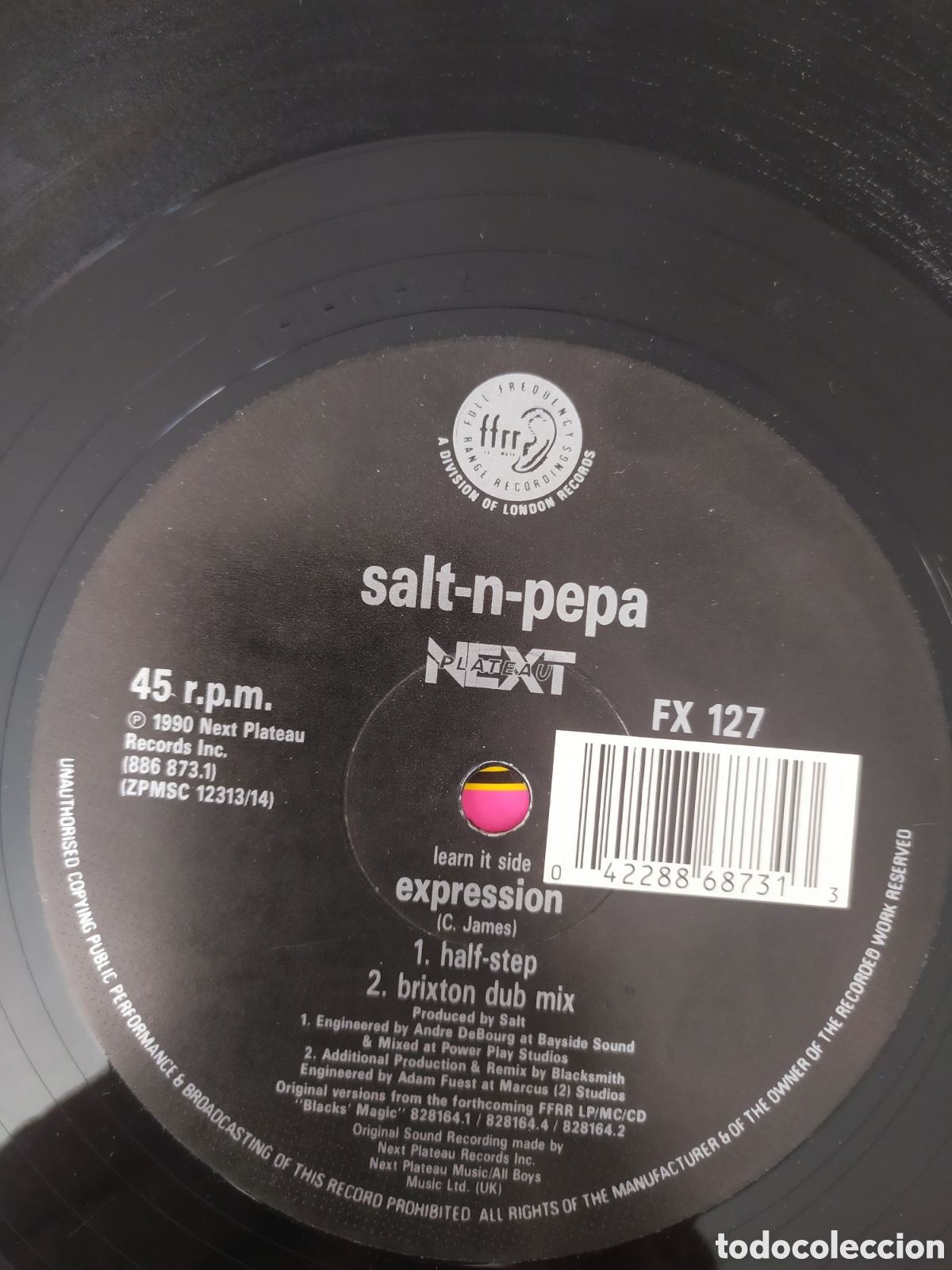 Discos de vinilo: Maxi single Salt N Pepa. Expression - Foto 4