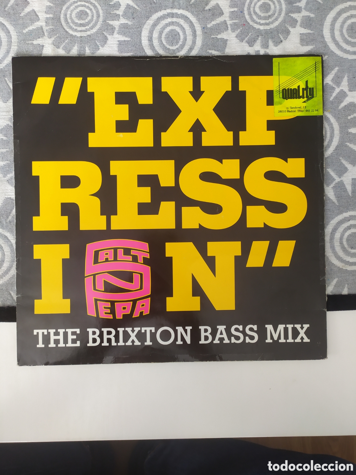 Discos de vinilo: Maxi single Salt N Pepa. Expression - Foto 1