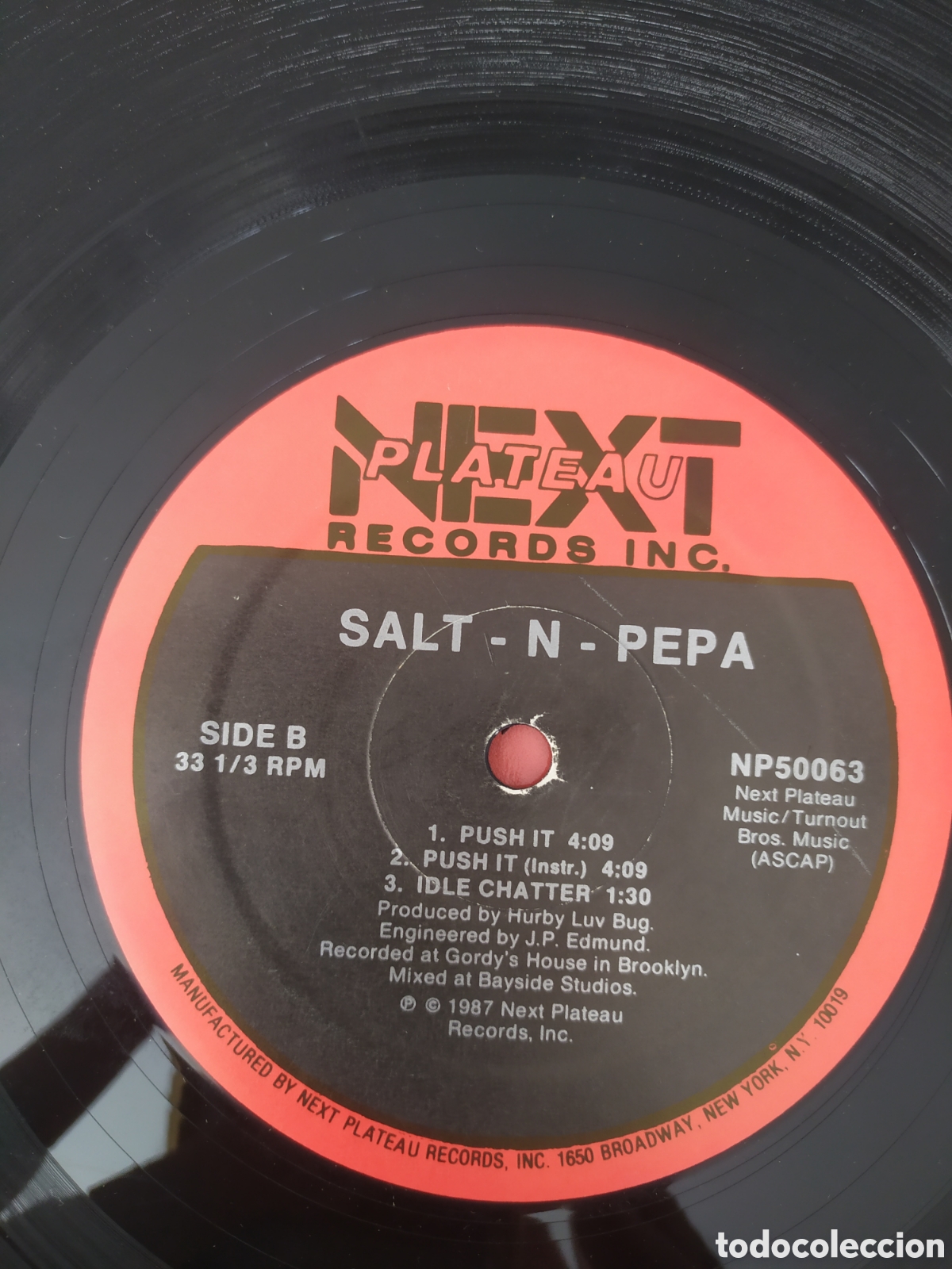 Discos de vinilo: Maxi single Salt N Pepa. Tramp Remix - Foto 4