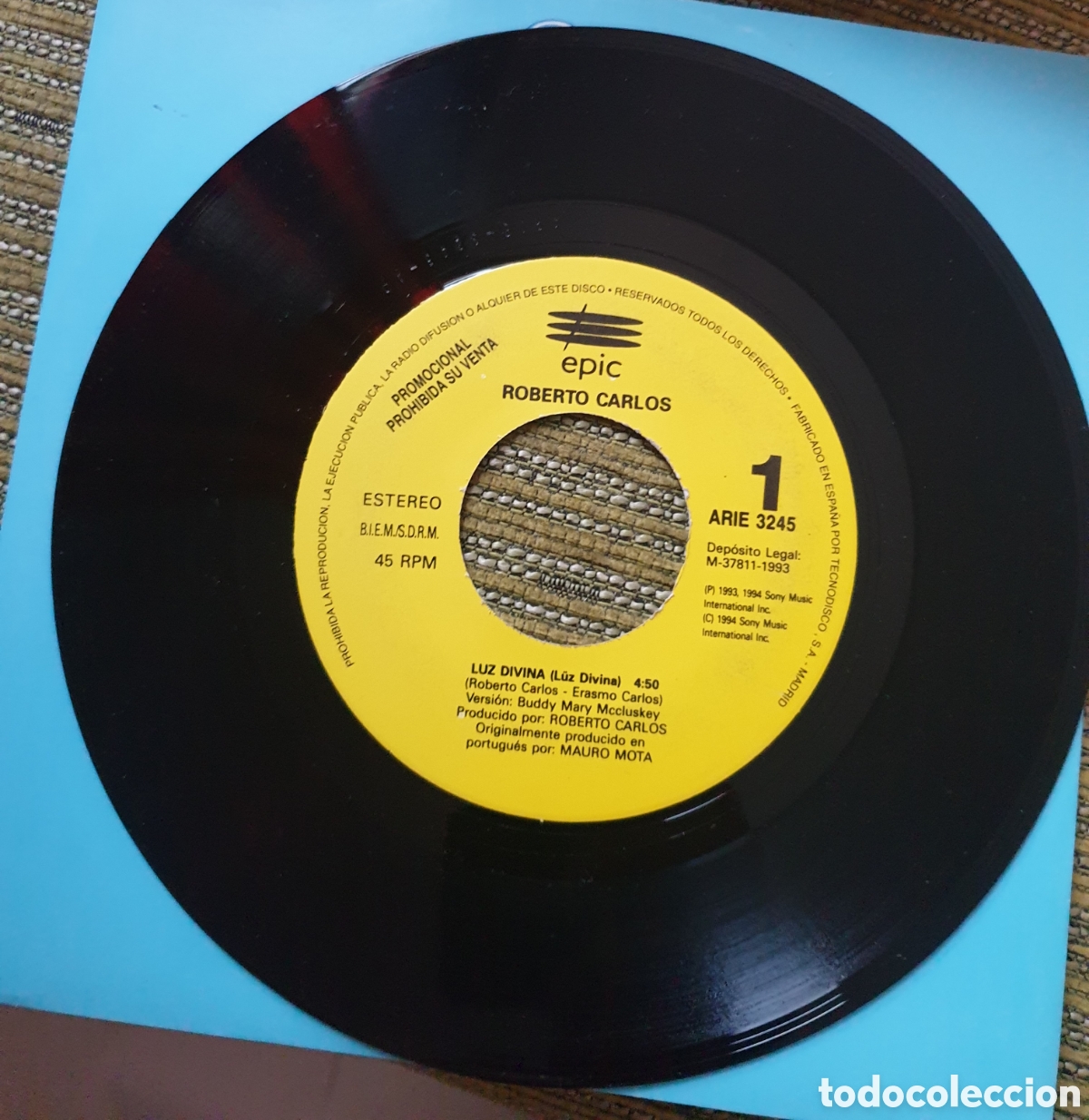 Discos de vinilo: Roberto Carlos - luz divina - Foto 1