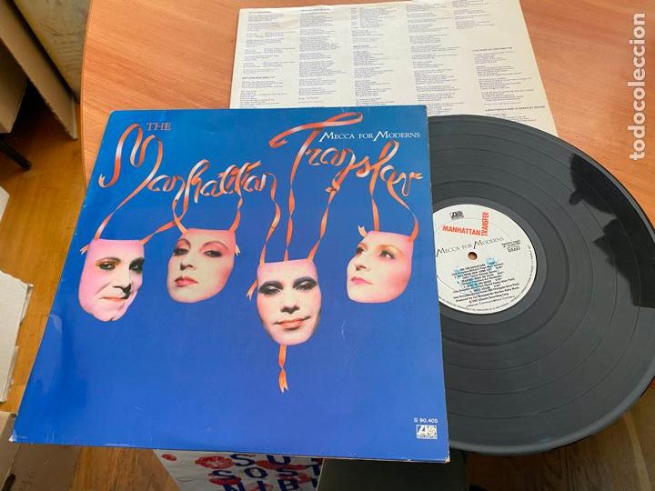 Discos de vinil: MANHATHAN TRANSFER (MECCA FOR MODERNS) LP ESPA&Ntilde;A 1981 (B-58)