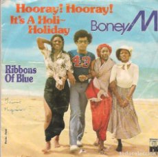 Discos de vinilo: BONEY M,HORAY HORAYIT´S A HOLI HOLIDAY SINGLE DEL 79. Lote 400795374