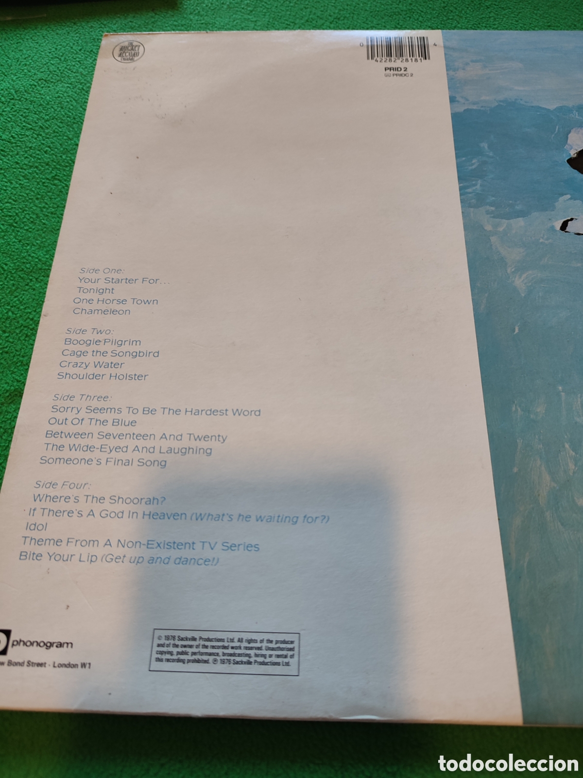 Discos de vinilo: Elton John - Blue Moves - Foto 3