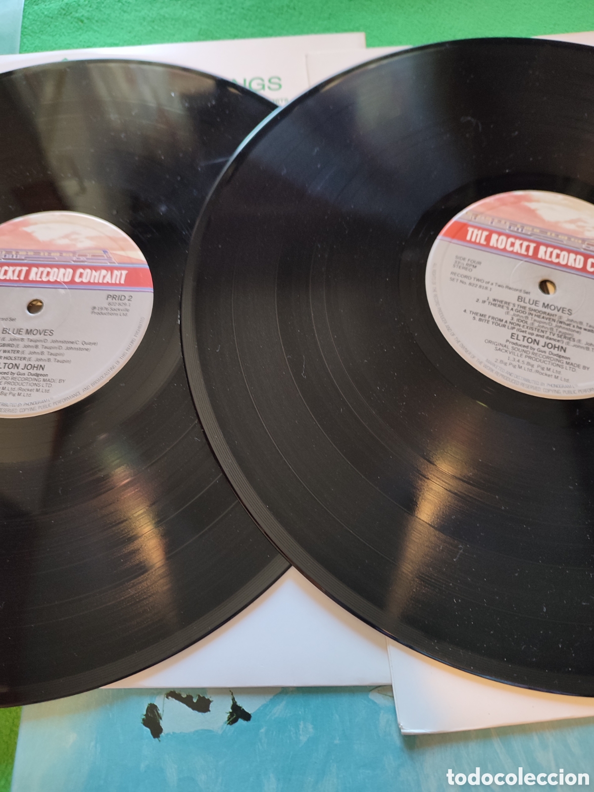 Discos de vinilo: Elton John - Blue Moves - Foto 5