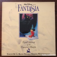 Discos de vinilo: WALT DISNEY FANTASIA LP 1991 L. STOKOWSKI. Lote 400815844