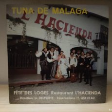Discos de vinilo: (SGB) SINGLE 462 TUNA DE MÁLAGA - L'HACIENDA, AMARRAO. Lote 400816509
