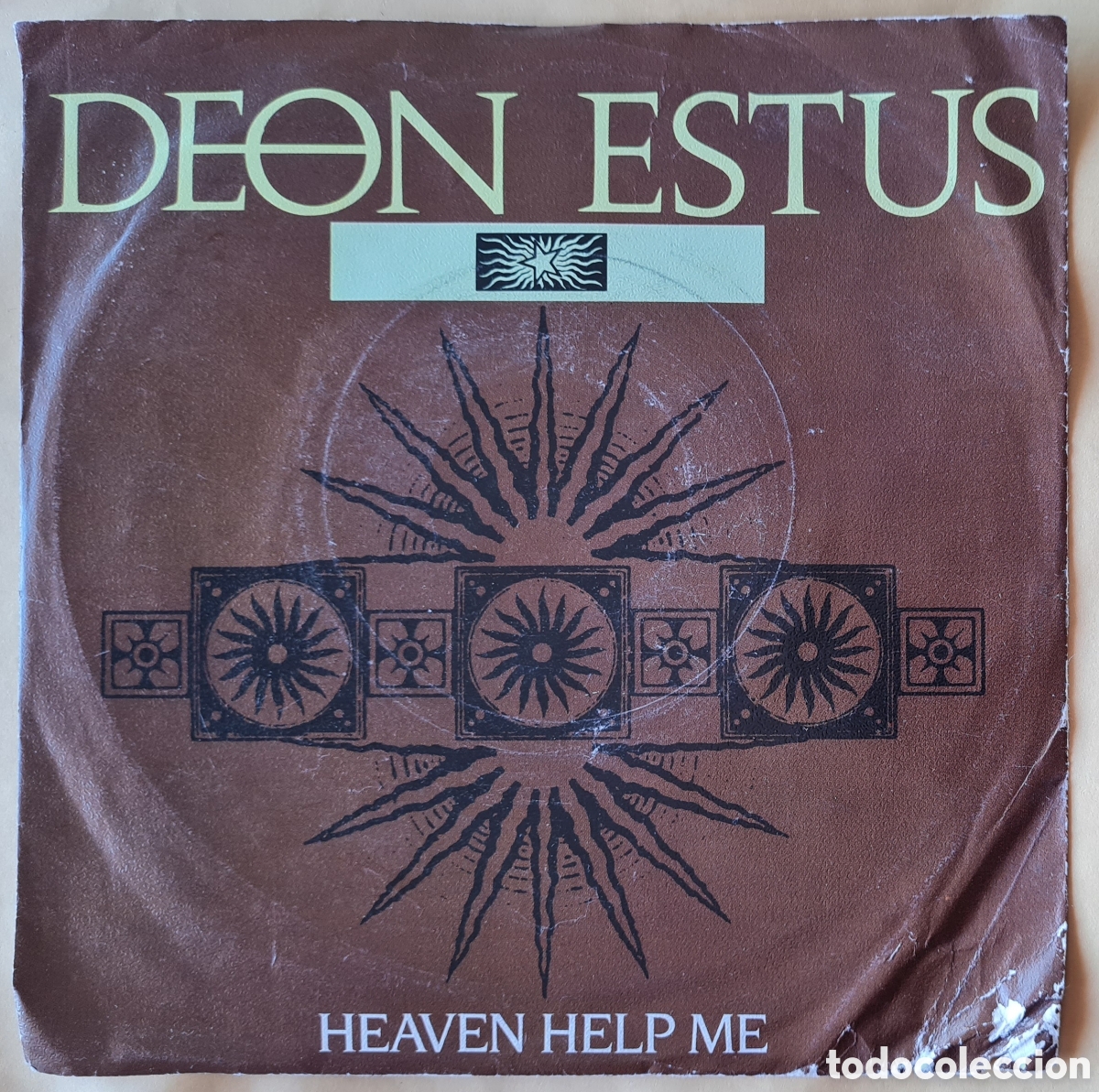 Discos de vinilo: SINGLE - DEON ESTUS - HEAVEN HELP ME - 1989 - Foto 1
