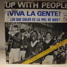 Discos de vinilo: (SGB) SINGLE 470 UP WITH PEOPLE - VIVA LA GENTE - 1969. Lote 400817774