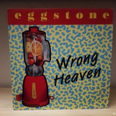 Discos de vinilo: (SGB) SINGLE 483 EGGSTONE - WRONG HEAVEN -1993. Lote 400822009