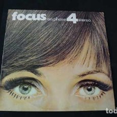 Discos de vinilo: LP, FOCUS ON PHASE 4 STEREO, COLUMBIA DECCA PFS 30500 ZAL 8365, AÑO 1967.. Lote 400828889