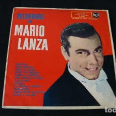 Discos de vinilo: LP, RECUERDOS DE MARIO LANZA, MARIO LANZA TENOR, RCA 3L16261 (3E9RP-2190), AÑO 1961.. Lote 400830799