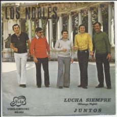 Discos de vinilo: LOS NOBLES .- LUCHA SIEMPRE EP NUBE ‎ MR- 002 ESPAÑA 1974. Lote 400835154
