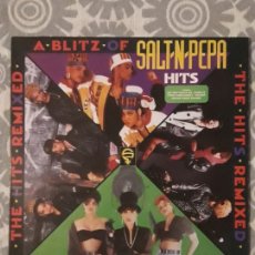 Discos de vinilo: LP A BLITZ OF SALT N PEPA HITS. THE HITS REMIXED. IT'S TIME FOR CUTS BEATS & RHYMES. Lote 400838404