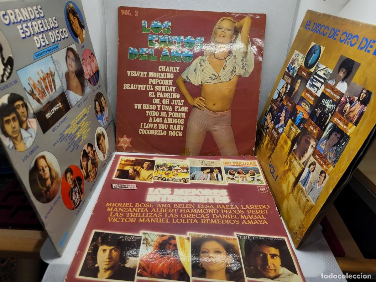 Discos de vinilo: Lote de 4 LP GRANDES EXITOS DE VARIOS A&Ntilde;OS - Foto 1
