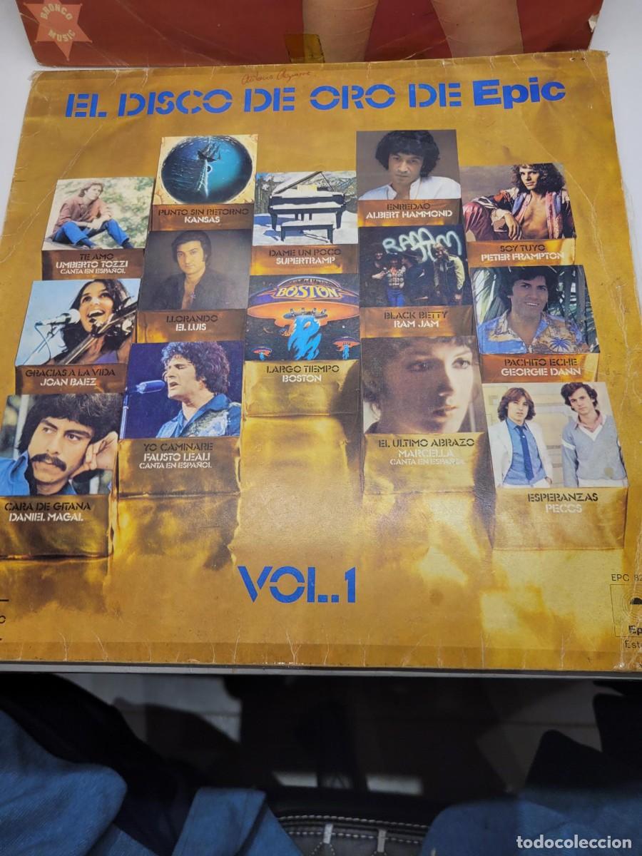 Discos de vinilo: Lote de 4 LP GRANDES EXITOS DE VARIOS A&Ntilde;OS - Foto 3