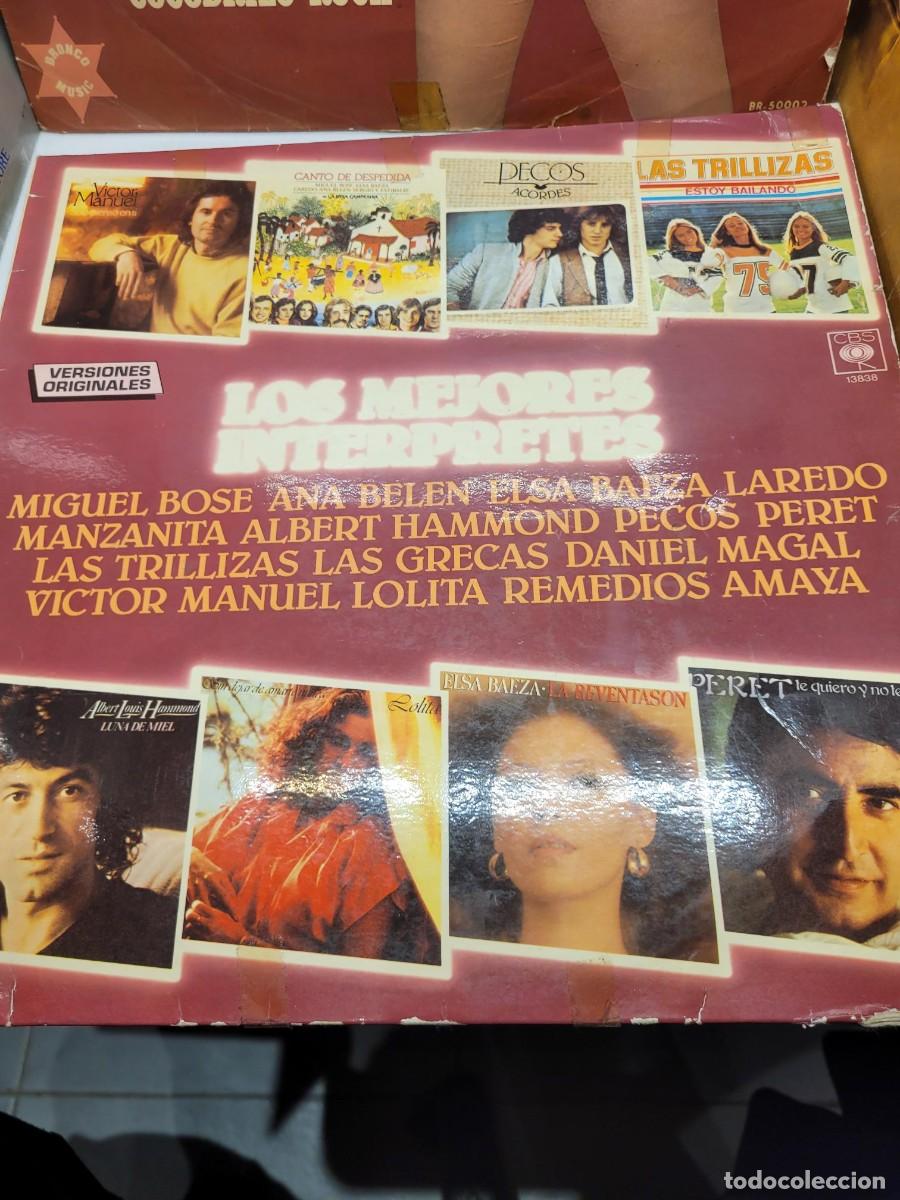 Discos de vinilo: Lote de 4 LP GRANDES EXITOS DE VARIOS A&Ntilde;OS - Foto 5