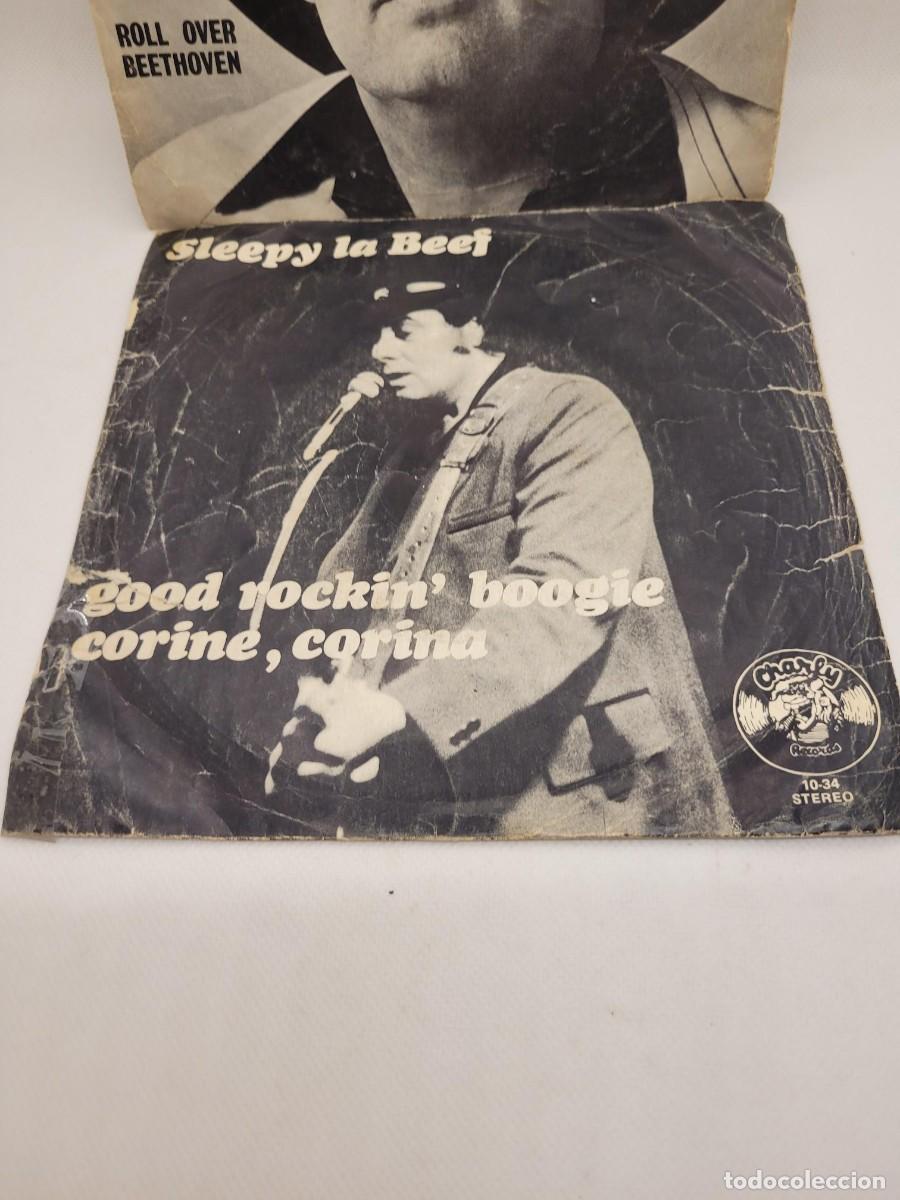 Discos de vinilo: Lote de 2 disco del gran SLEEPY LABEEF vinilo single - Foto 3