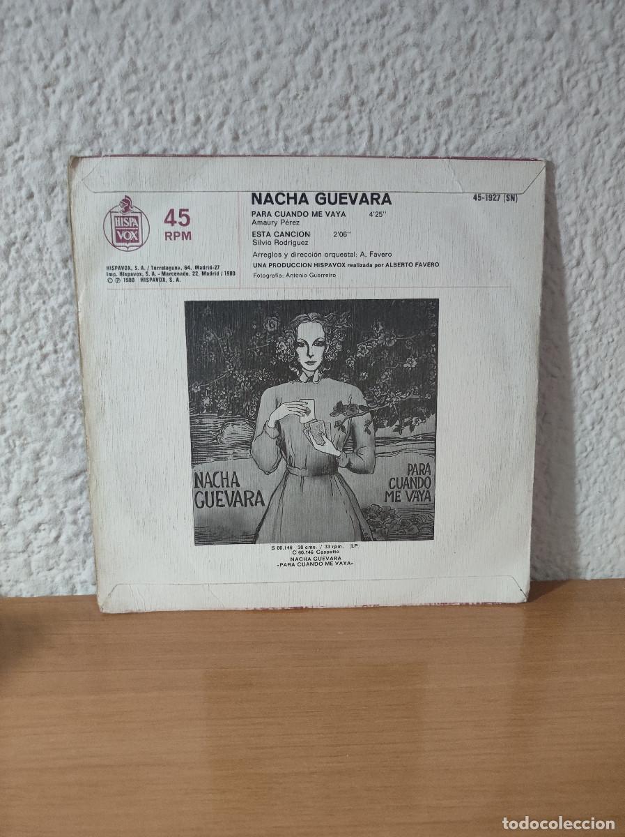 Discos de vinilo: Nacha Guevara &ndash; Para Cuando Me Vaya - Foto 2