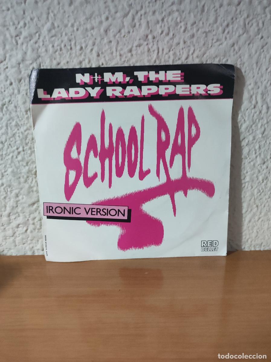 Discos de vinilo: N+M, The Lady Rappers &ndash; School Rap - Foto 1