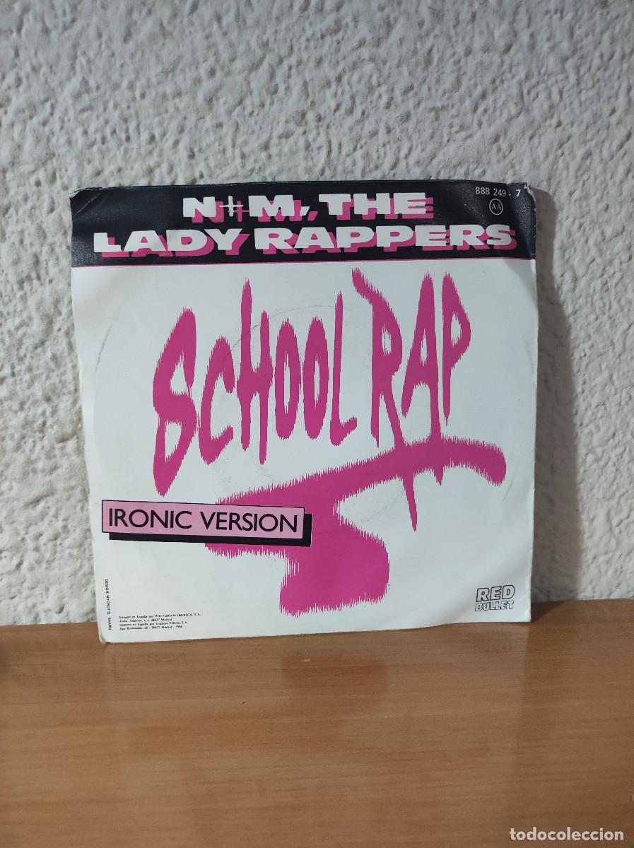 Discos de vinilo: N+M, The Lady Rappers &ndash; School Rap - Foto 2