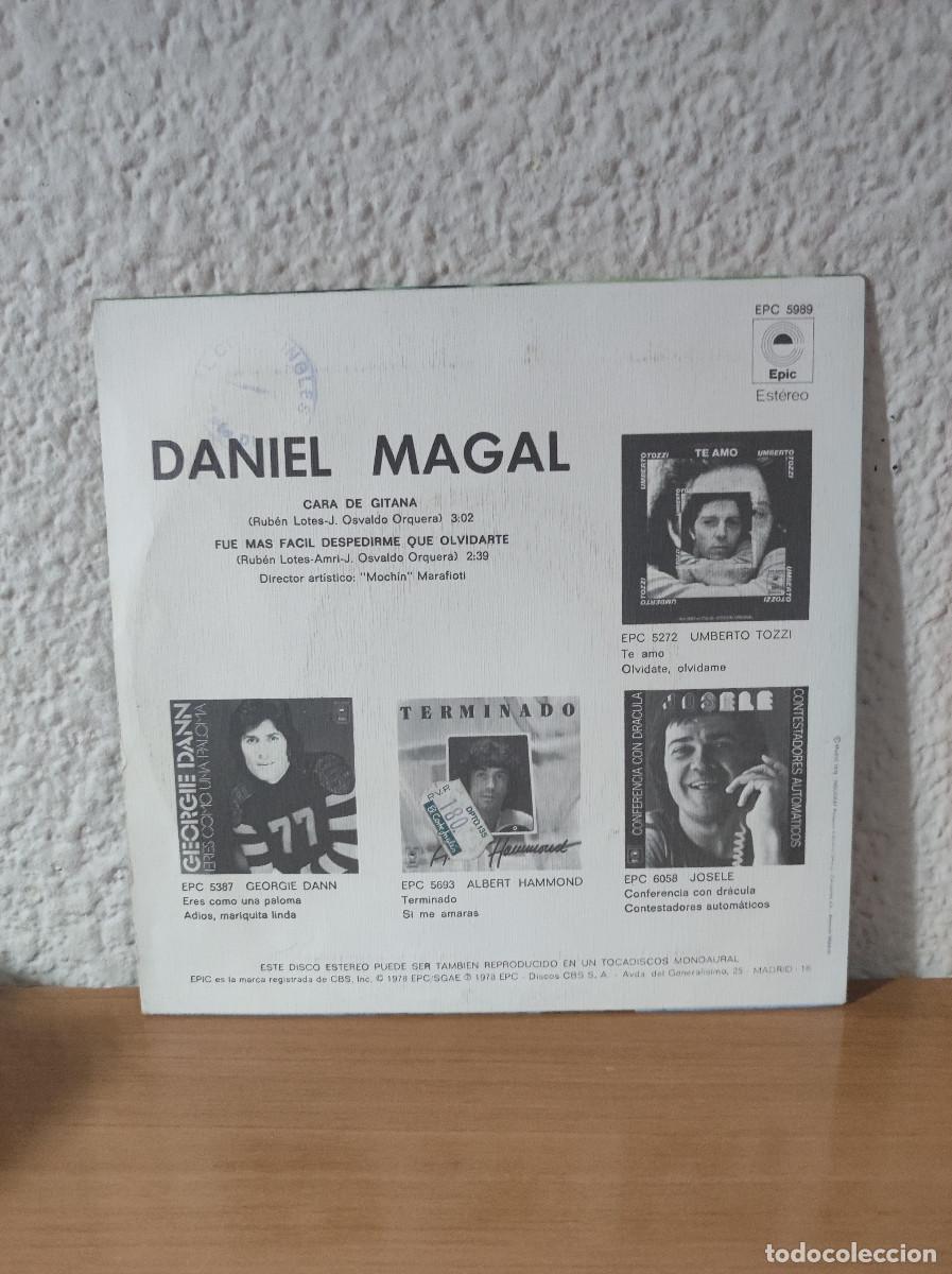 Discos de vinilo: Daniel Magal &ndash; Cara De Gitana - Foto 2