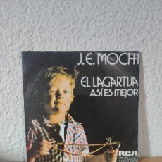 Discos de vinilo: EL LAGARTIJA ASI ES MEJOR J.E. MOCHI. Lote 400851944