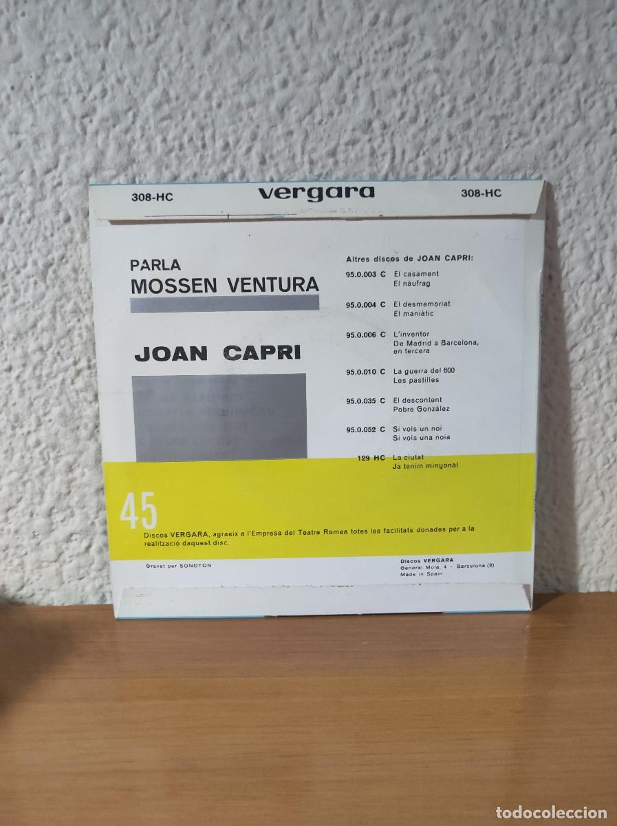 Discos de vinilo: Joan Capri &ndash; Parla Mossen Ventura - Foto 2