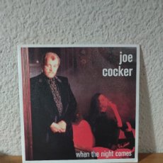 Discos de vinilo: JOE COCKER – WHEN THE NIGHT COMES. Lote 400852149