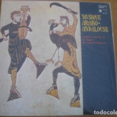 Discos de vinilo: ATRIUM MUSICAE DE MADRID DIR. GREGORIO PANIAGUA MUSIQUE ARABO-ANDALOUSE. Lote 400859049