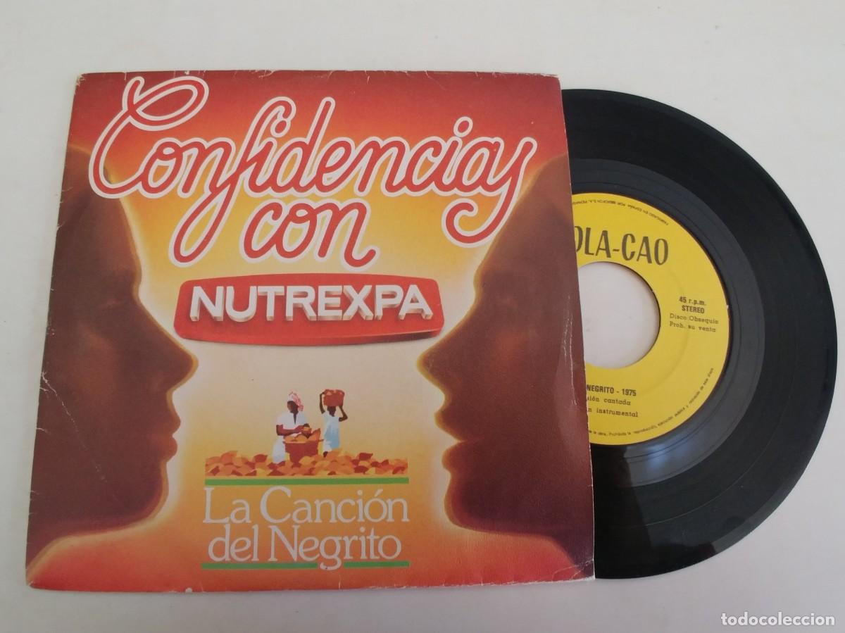 Discos de vinilo: CONFIDENCIAS CON NUTREXPA LA CANCION DEL NEGRITO-EP +2 - Foto 1