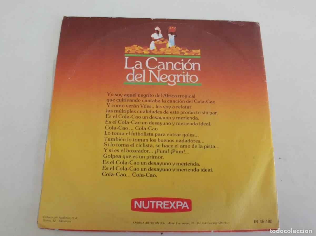 Discos de vinilo: CONFIDENCIAS CON NUTREXPA LA CANCION DEL NEGRITO-EP +2 - Foto 2