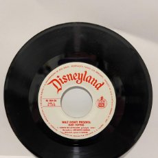Discos de vinilo: SINGLE - MARY POPPINS - WALT DISNEY - DISNEYLAND - MADRID 1967 - SIN CUENTO NI CARATULA. Lote 400869559