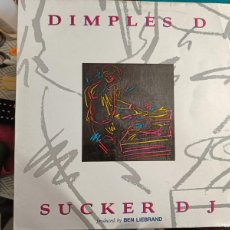 Discos de vinilo: DIMPLES D ‎– SUCKER DJ. 1990. LIBERATION RECORDS ‎– X 14954 FORMATO: 12”.. Lote 400883254
