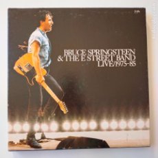 Discos de vinilo: BRUCE SPRINGSTEEN & THE STREET BAND- LIVE 1975-85- SPAIN 5 LP + 5 INSERT + BOOKLET- REF.1. Lote 400888654