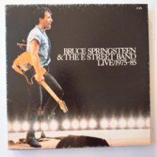 Discos de vinilo: BRUCE SPRINGSTEEN & THE STREET BAND- LIVE 1975-85- SPAIN 5 LP + 5 INSERT + BOOKLET- REF.2. Lote 400889534