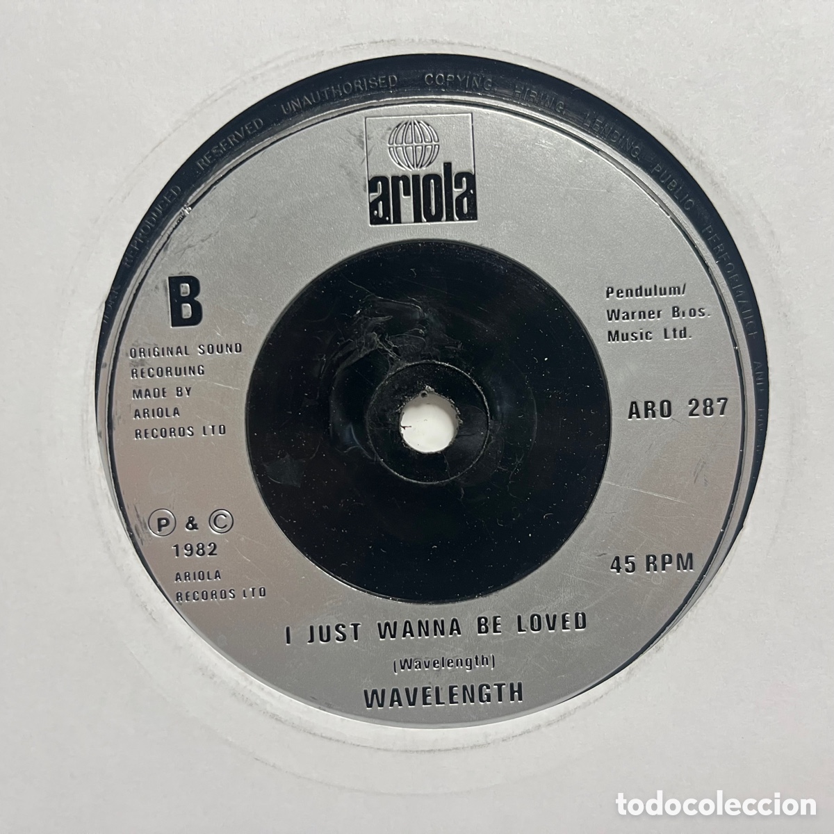 Discos de vinilo: Wavelength - Win Some Lose Some (7&rdquo;, Single) Ed. UK - Foto 2