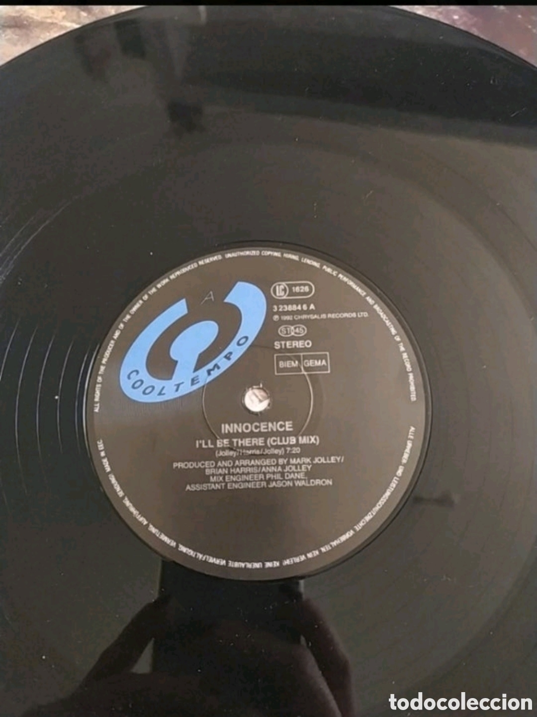 Discos de vinilo: Maxi single Innocence. Ill be there - Foto 3