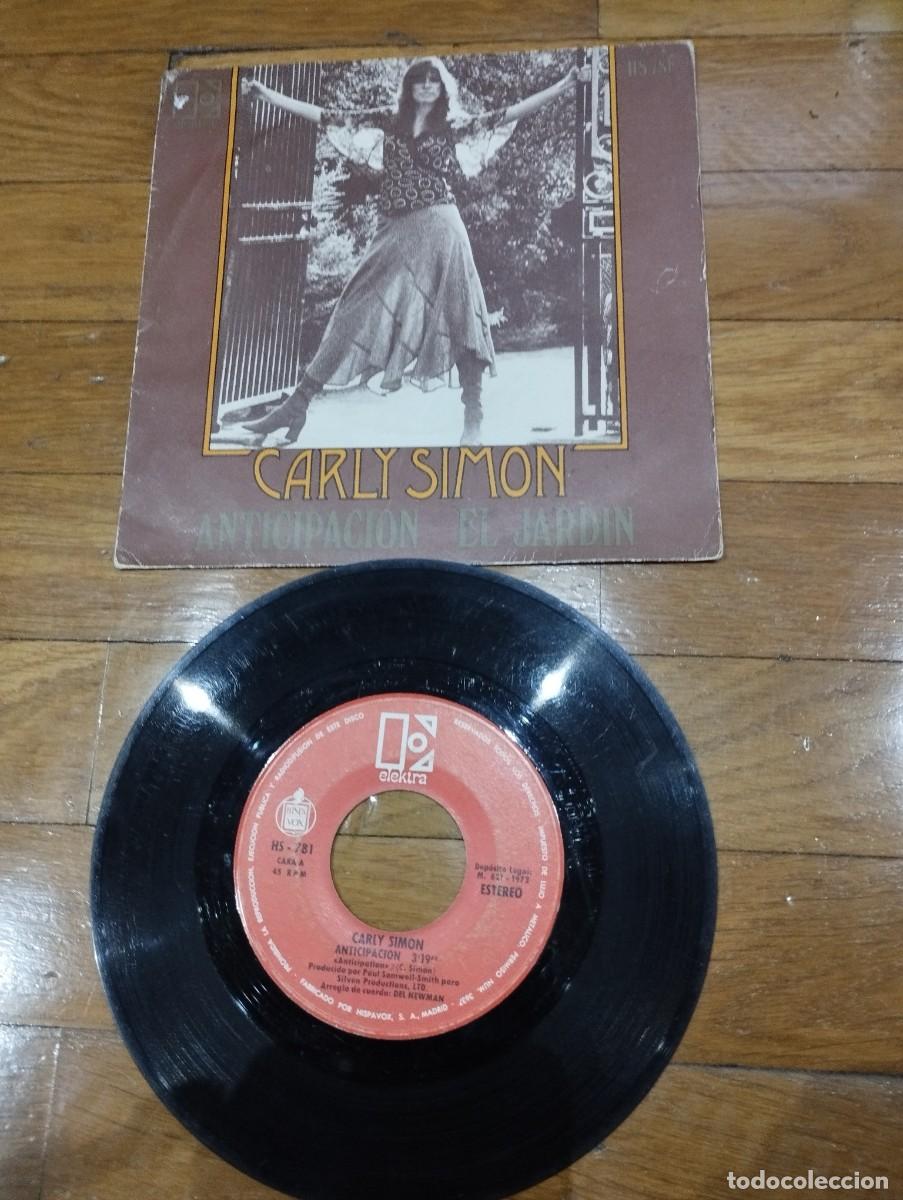 Discos de vinilo: CARLY SIMON - ANTICIPACION - SINGLE 1972 - Foto 1