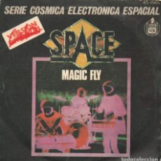 Discos de vinilo: SPACE, MAGIC FLAY, SERIE COSMICA ELECTRONICA ESPACIAL, HISPAVOX 1977