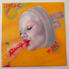 Discos de vinilo: PUCKER UP- LIPPS, INC.- SPAIN LP 1980 + INSERT- VINILO CASI NUEVO.. Lote 400910489